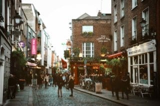 A street in Dublin Ireland