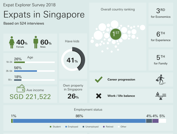 Expatriates Working in Singapore