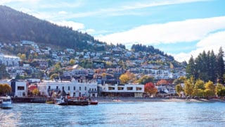 Queenstown New Zealand and it's harbor