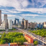 Beijing China skyline