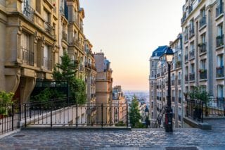 Districtul Montmartre din Paris