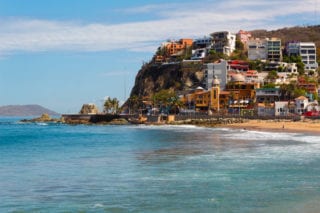 Mazatlan Mexico coastline view