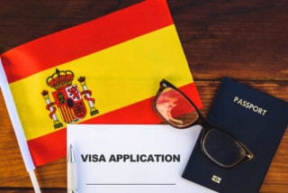 Spain visa application