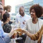 Expats toasting their success