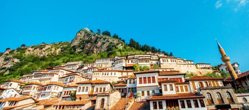 Historic city of Berat in Albania, World Heritage Site by UNESCO