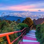 A view of George Town, Malaysia, from Penang Hill