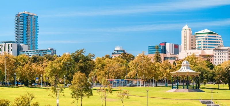 Elder Park in Adelaide, one of the best places to live in Australia