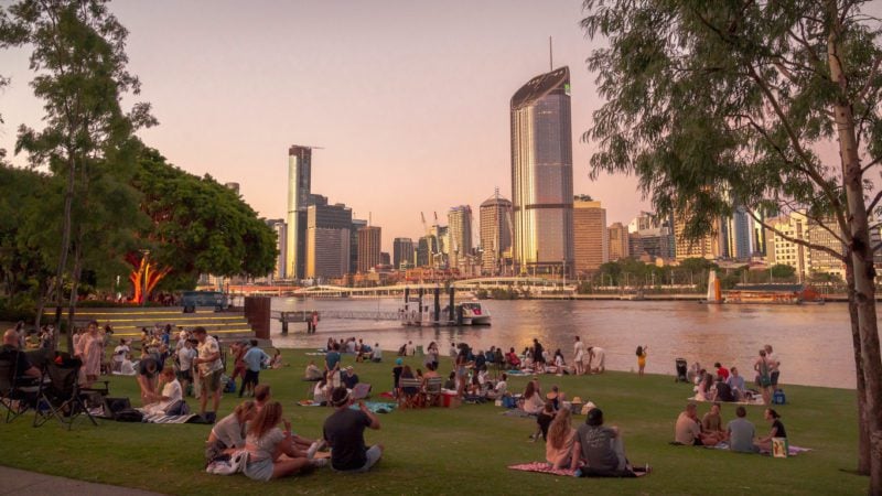 Brisbane, one of Australia's best places to live – view from South Bank