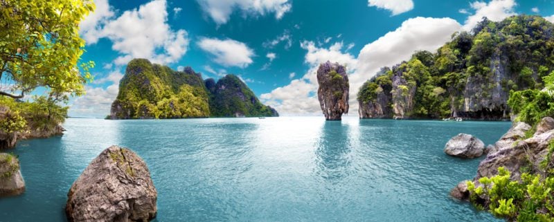 Thailand's beautiful coastline