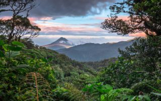 A view of Arenal Volcano in Costa Rica