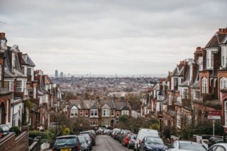 Muswell Hill, a suburban area of North London