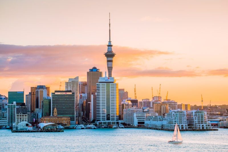 A view of Auckland, New Zealand