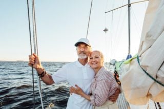 retired couple sailing in malaysia