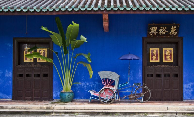 Cheong Fatt Tze the Blue mansion, George town, Penang, Malaysia