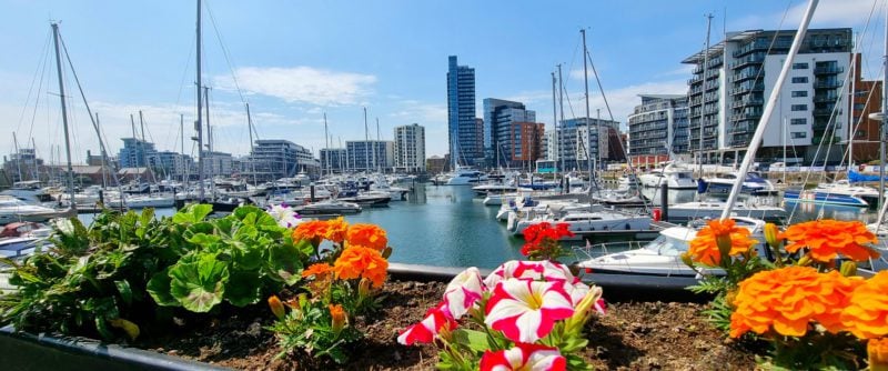 Ocean Village Marina, Southampton, England, UK