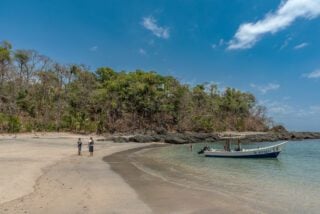 Panama retirement on a beach