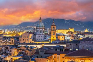 Palermo, Sicily skyline