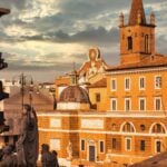 scenic views in Rome while living as an expat