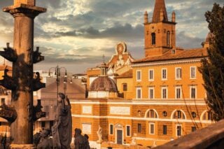 scenic views in Rome while living as an expat