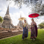 Ladies who moved abroad to Thailand, one of the safest places to live in the world