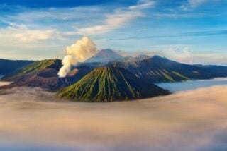 Mount Bromo volcano Indonesia